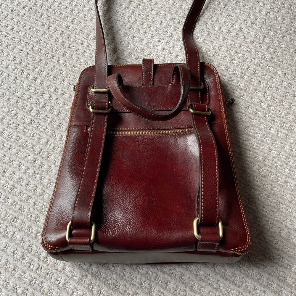 Beautiful Leather Backpack - Picture 4 of 6